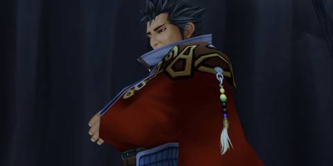 Auron in Kingdom Hearts 2