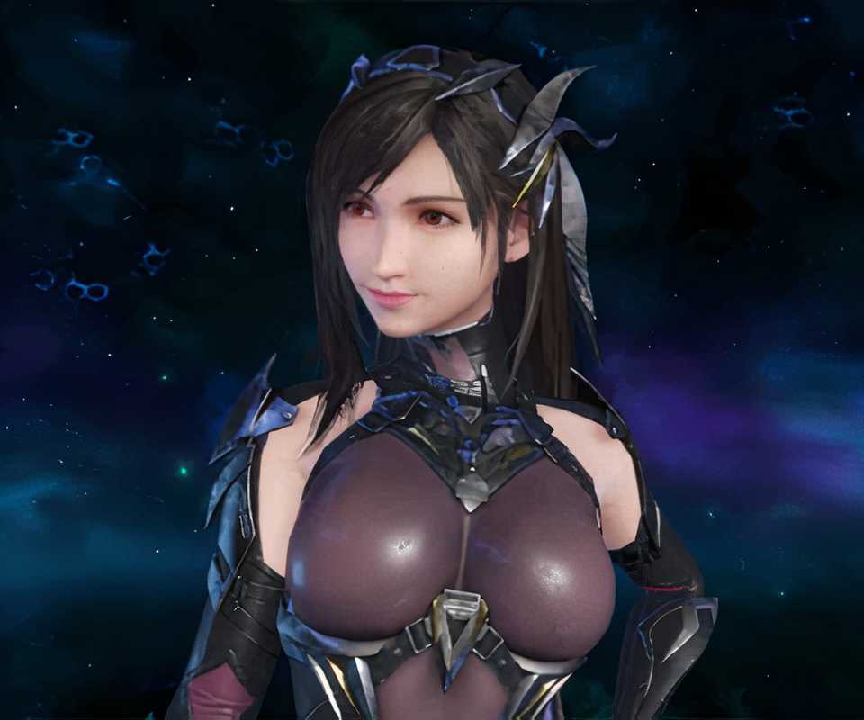 Bahamut Suit Tifa in Final Fantasy 7 Ever Crisis
