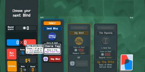 skipping blind for charm tag