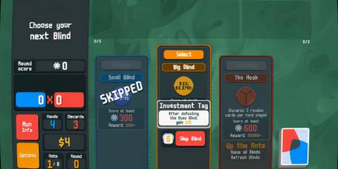 skipping blind for investment tag