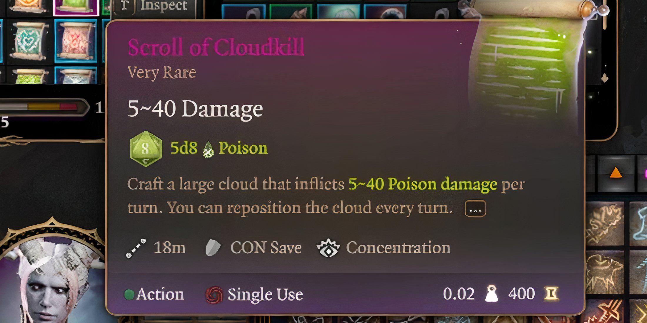 Baldur's Gate 3 Cloudkill