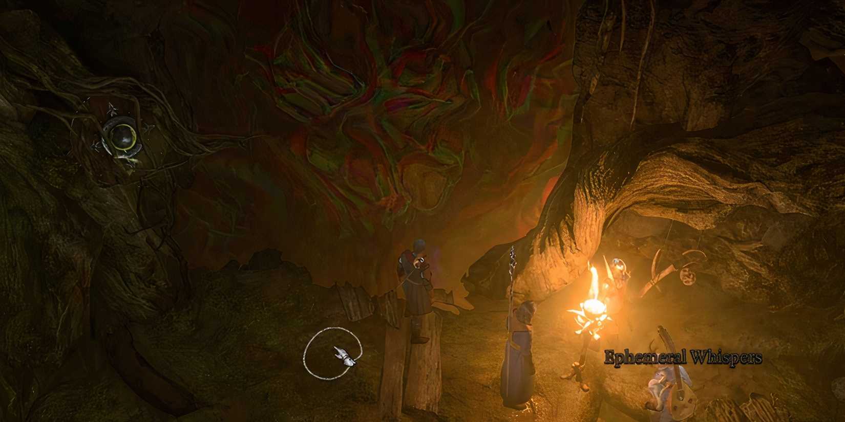 Baldur's Gate 3 Whispering Mask Allowing Players To Pass Through The Door