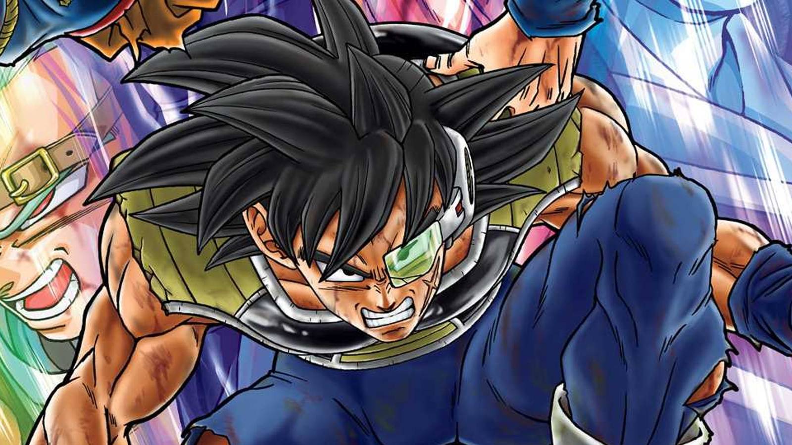 picture: bardock in the cover of dragon ball super volume 20.