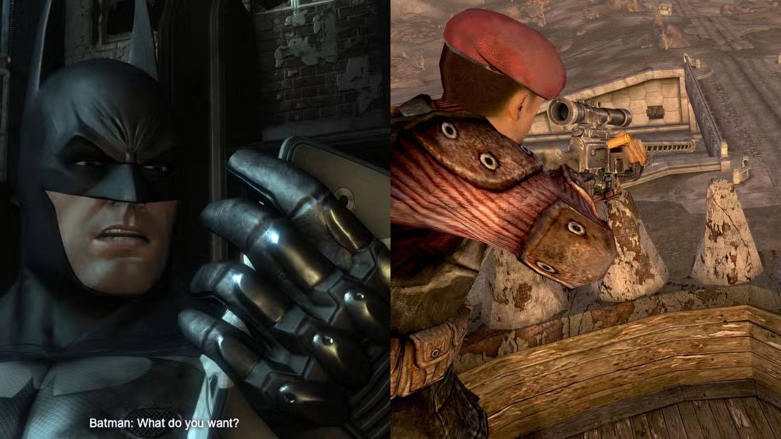 Batman Arkham City & Fallout New Vegas