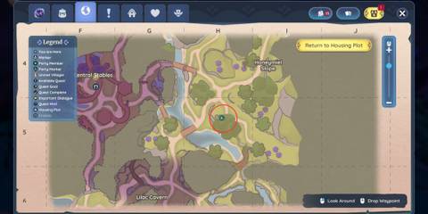 Batterfly Beans map location in Palia