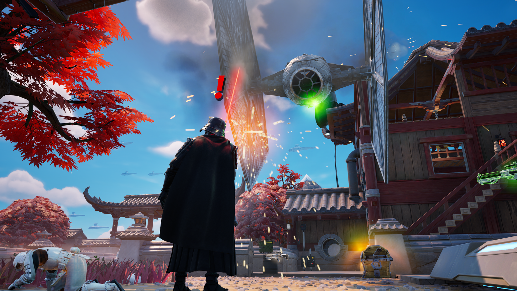 battling darth vader