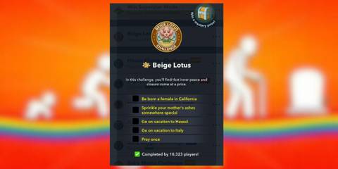 beige lotus bitlife