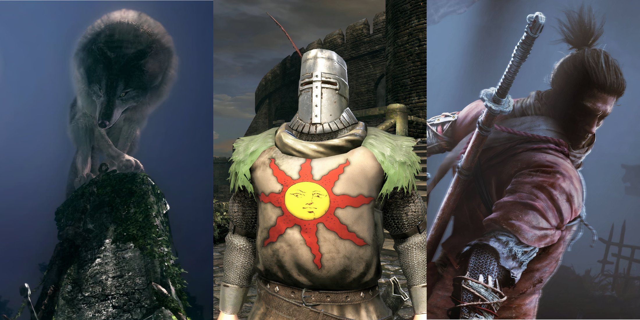 Mejor villano en los juegos de Formsoftware 15 Imagen de características que representa SIF, Solaire y Wolf