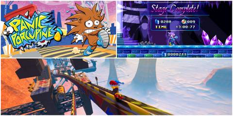 Sonic-Like Games- Panic Porcupine Freedom Planet Spark the Electric Jester 3