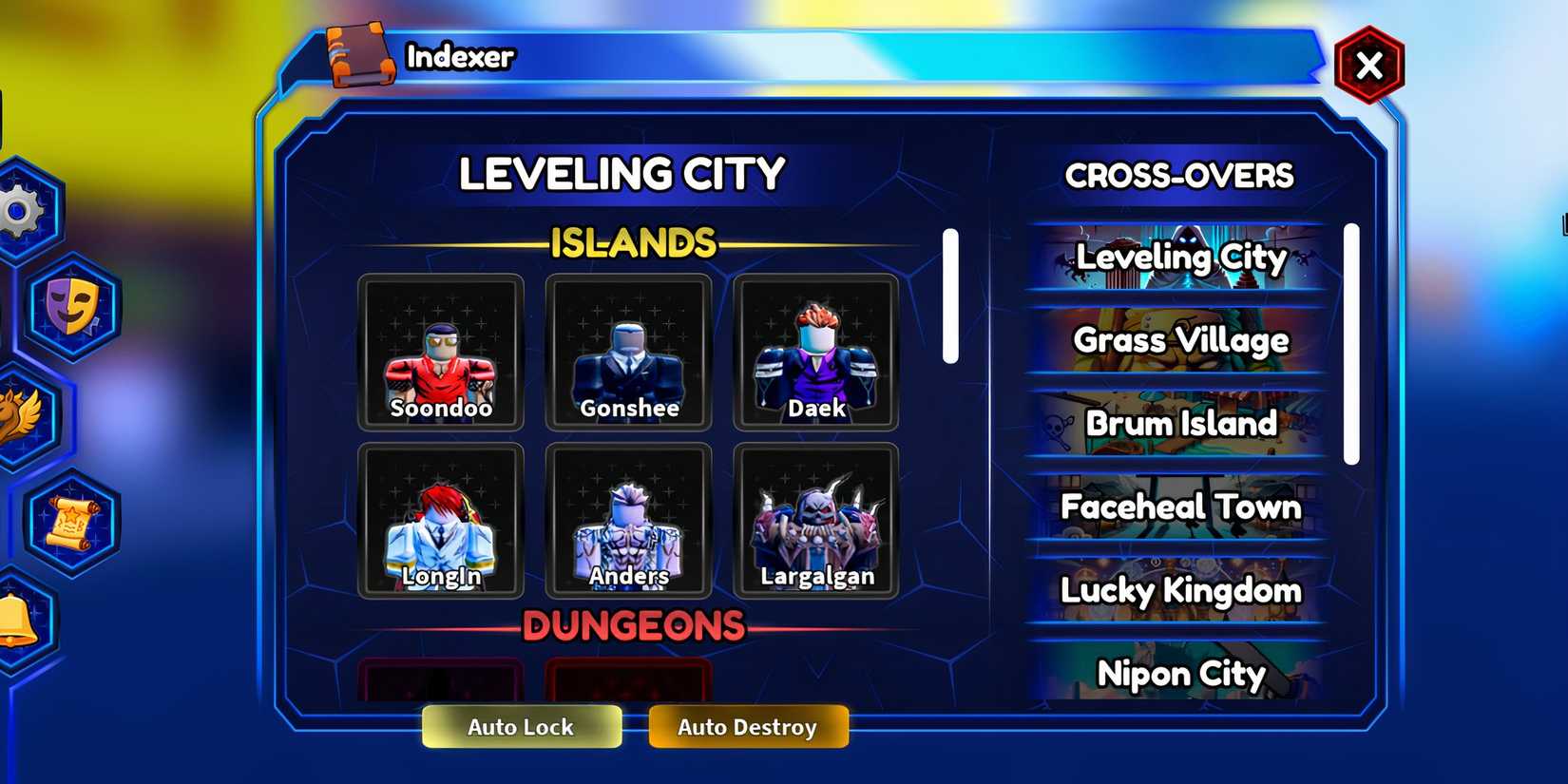 best island order in arise crossover