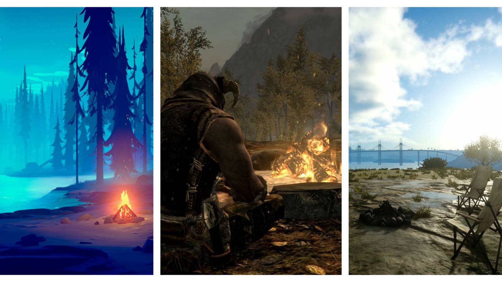 Best Open-World Games With Camping Mechanics