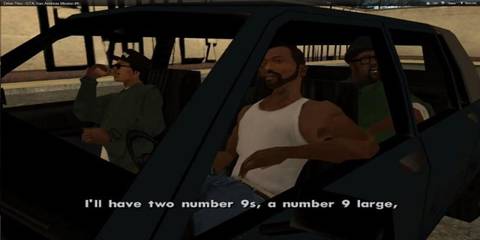 Big Smoke order in GTA San Andreas
