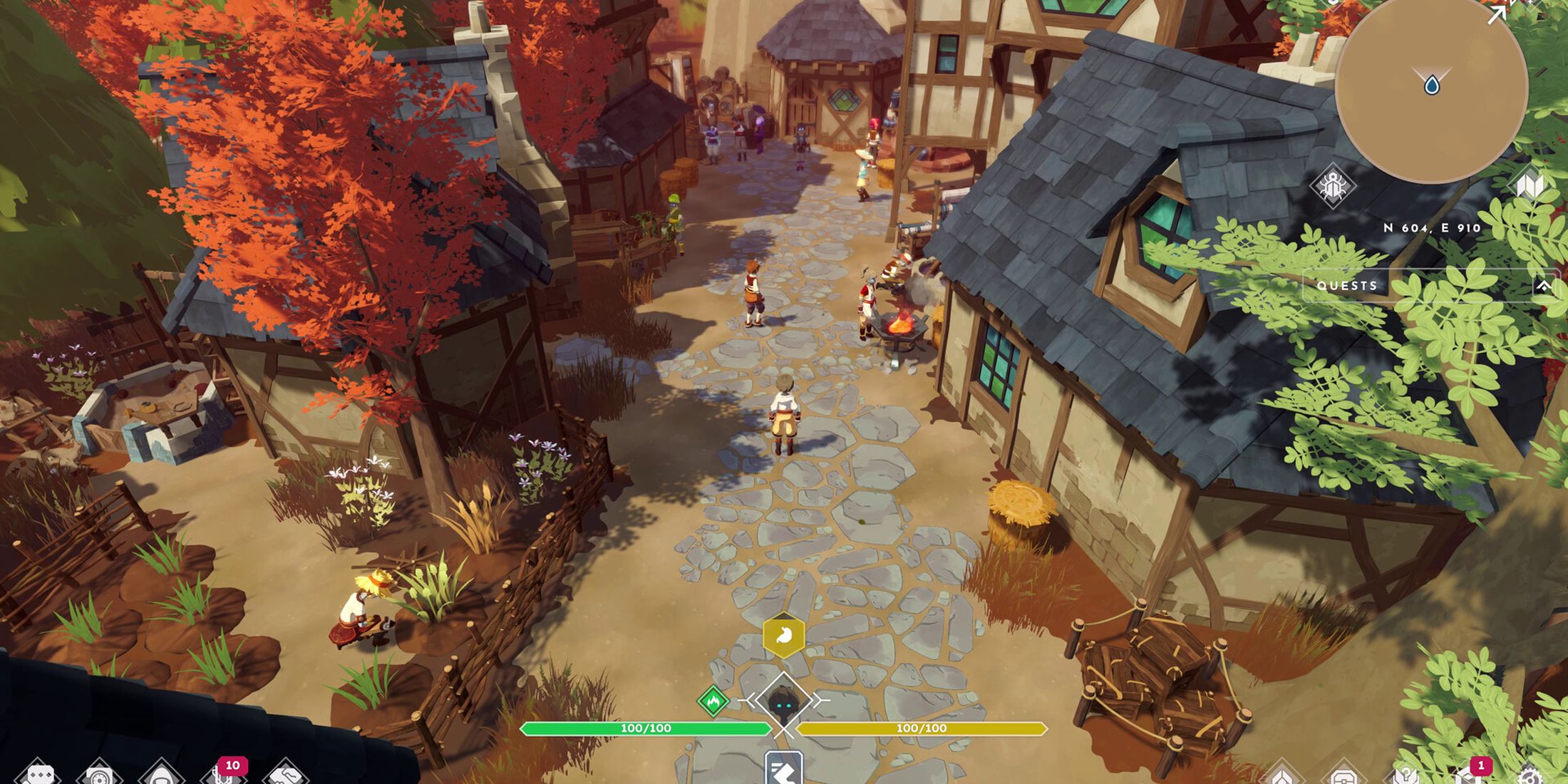 BitCraft Online town