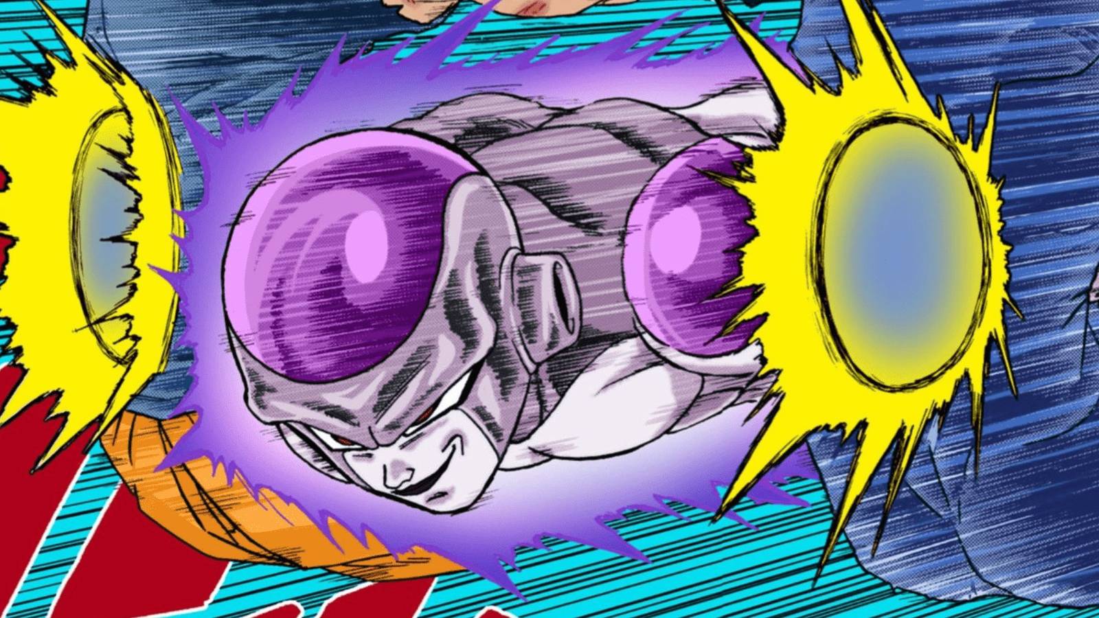 picture: black frieza defeating goku and vegeta.