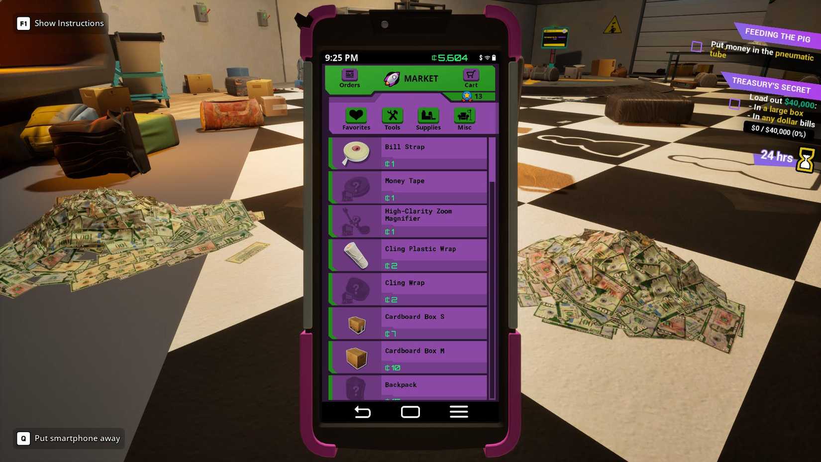 Black Market Cash Cleaner Simulator