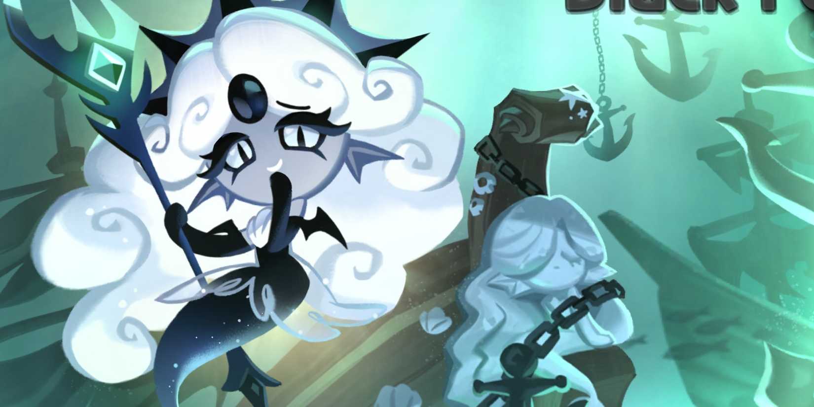 Black Pearl Cookie - Cookie Run Kingdom