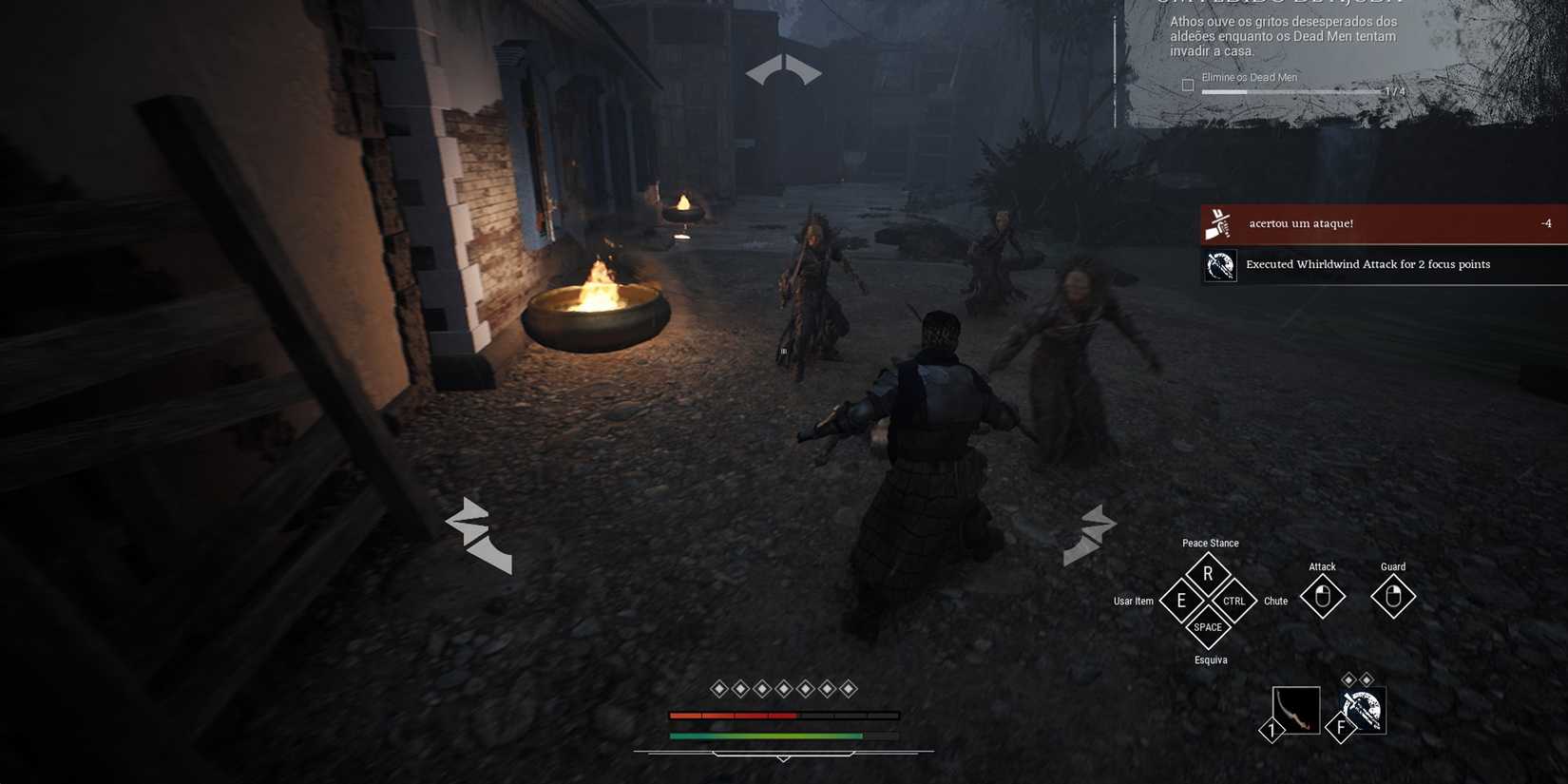 BlackThorne Keep combat