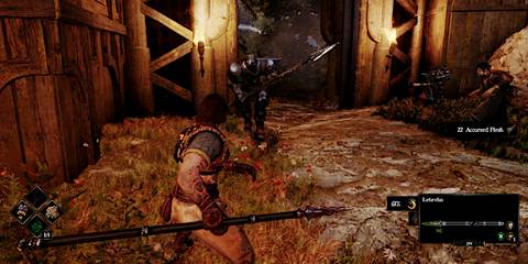 Blades of Fire -  Aran fighting a spearman