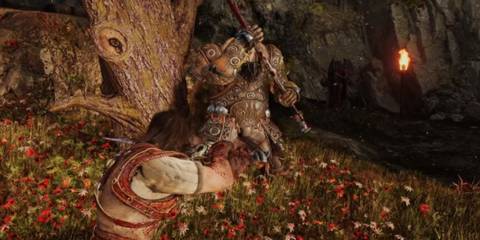 Blades of Fire  - Aran fighting a warmonger with the sword