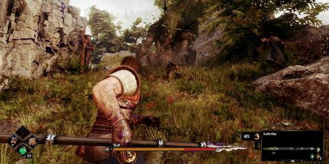 Blades of Fire - Aran readies his spear