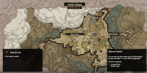 Blades of Fire gate location in Bessacar Hamlet