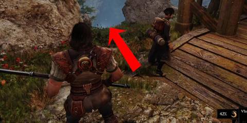 Blades of Fire - path to the Polearm Seneschal in Besacarr Hamlet