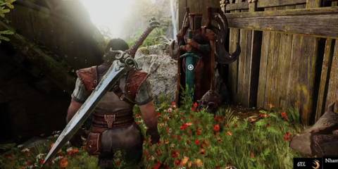 Blades of Fire - the Greatsword Seneschal in Besacarr Hamlet