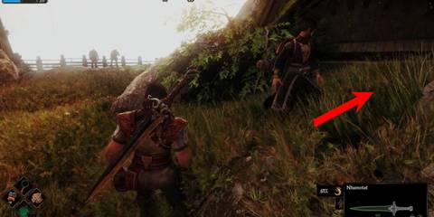 Blades of Fire - the hidden path to the Greatsword Seneschal in Besacarr Hamlet