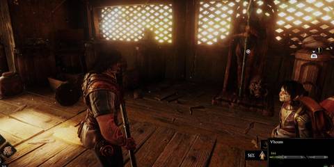 Blades of Fire - the Spear Seneschal in Besacarr Hamlet