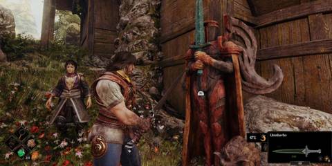 Blades of Fire - the Sword Sensechal in Besacarr Hamlet