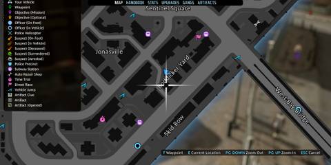 Boddicker Yard 1 - The Precinct Artifacts