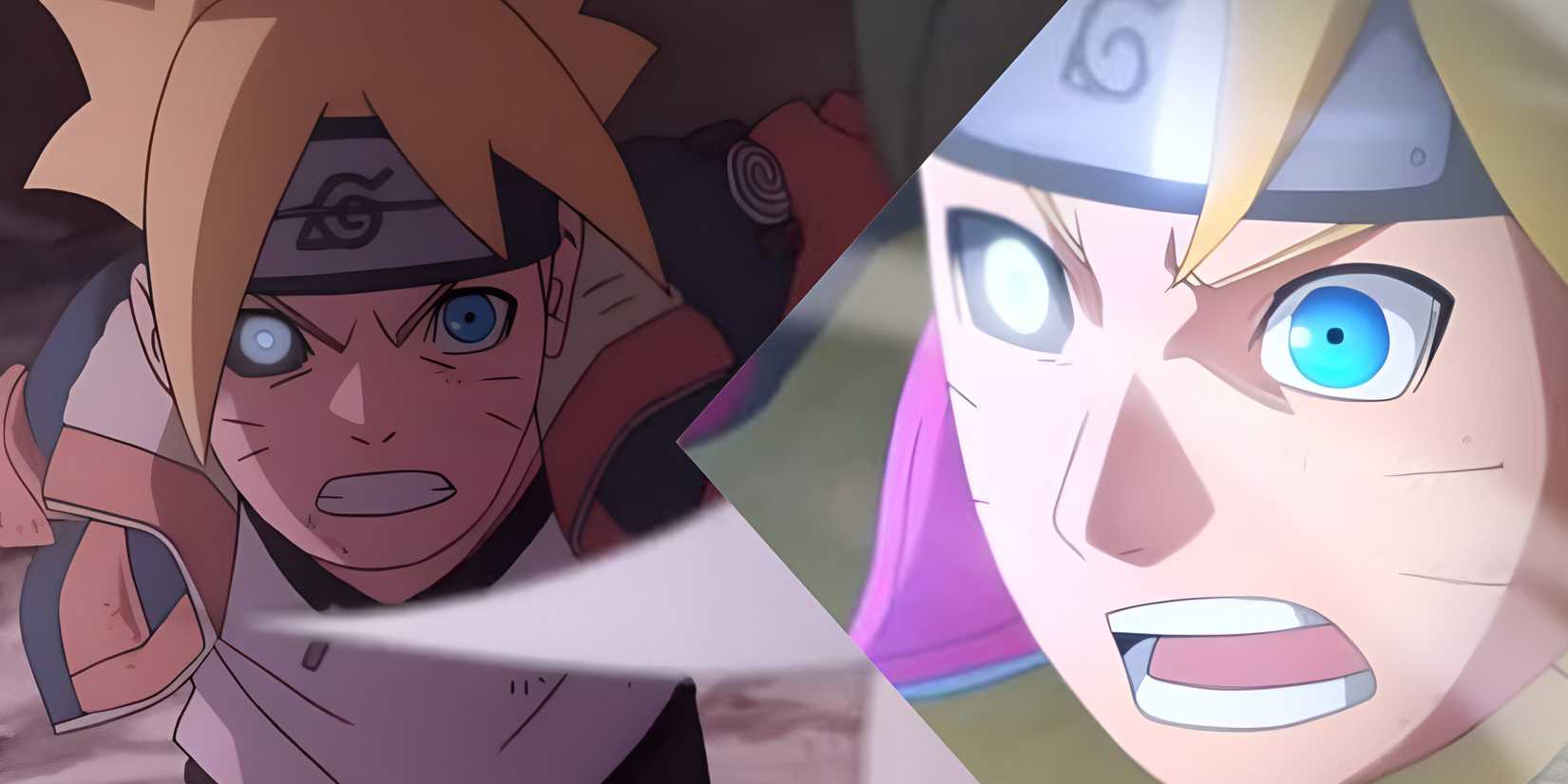 boruto using jougan two blue vortex debut