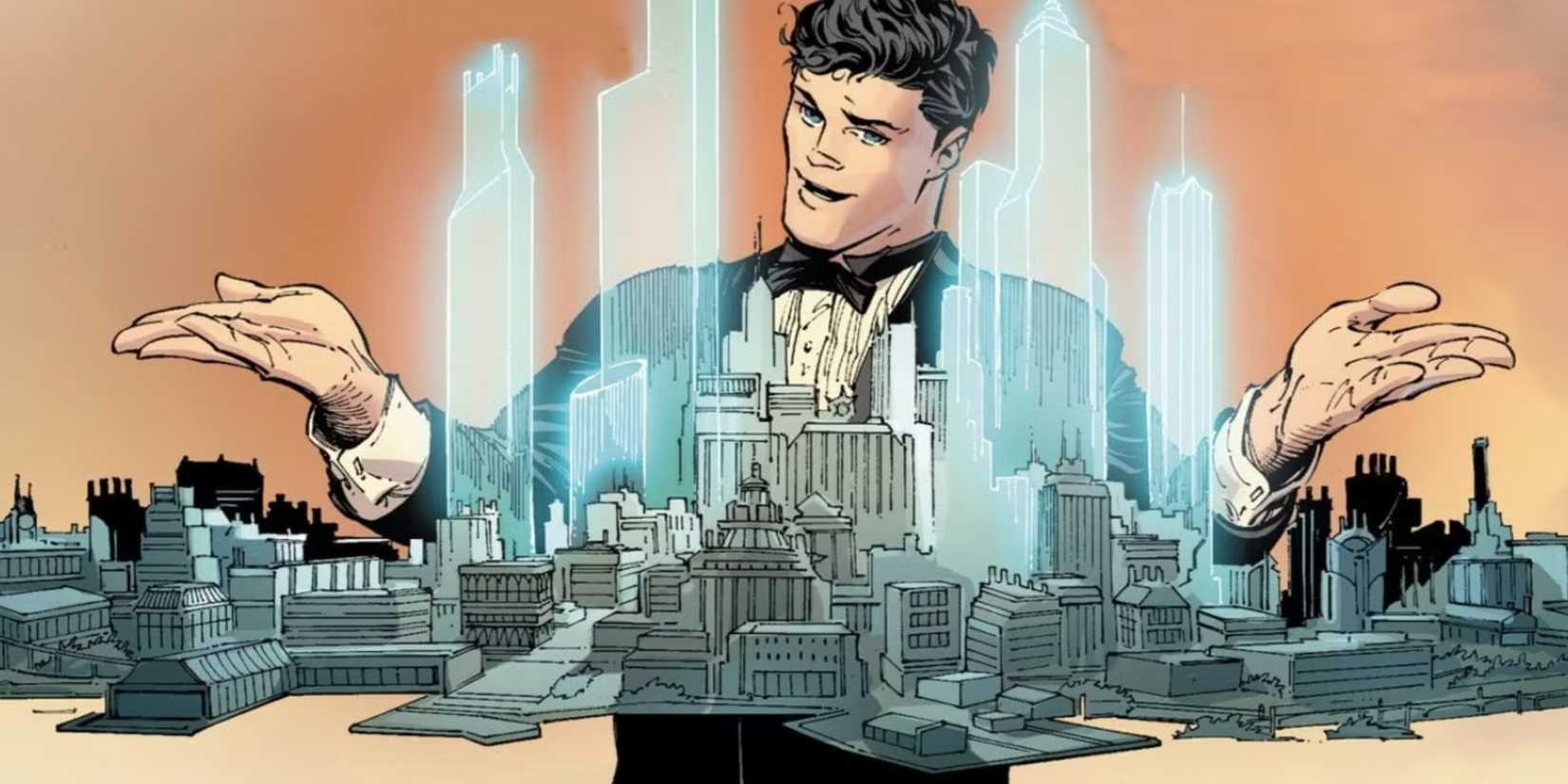 bruce wayne, philanthropist