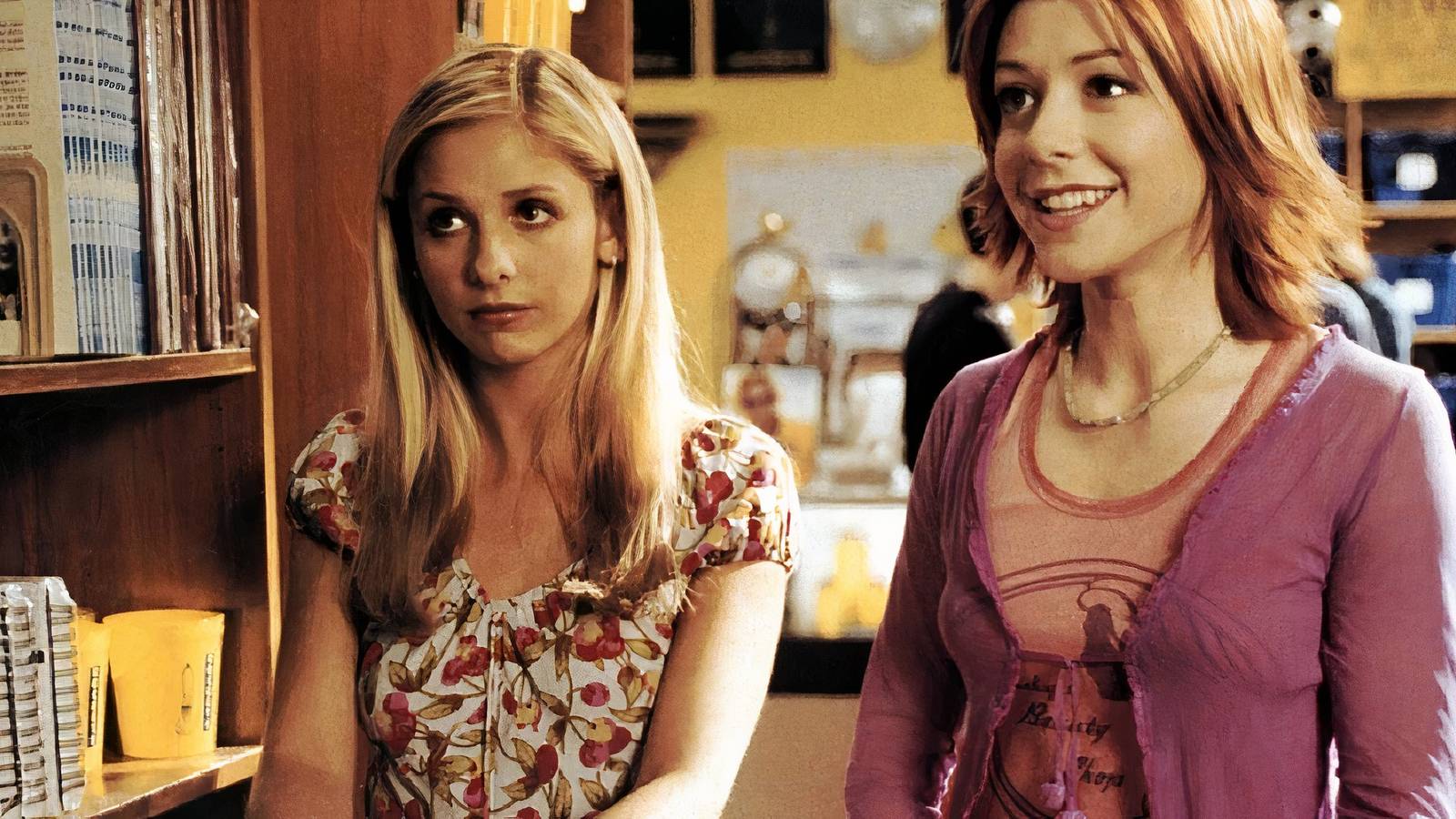 Buffy the Vampire Slayer Buffy and Willow 