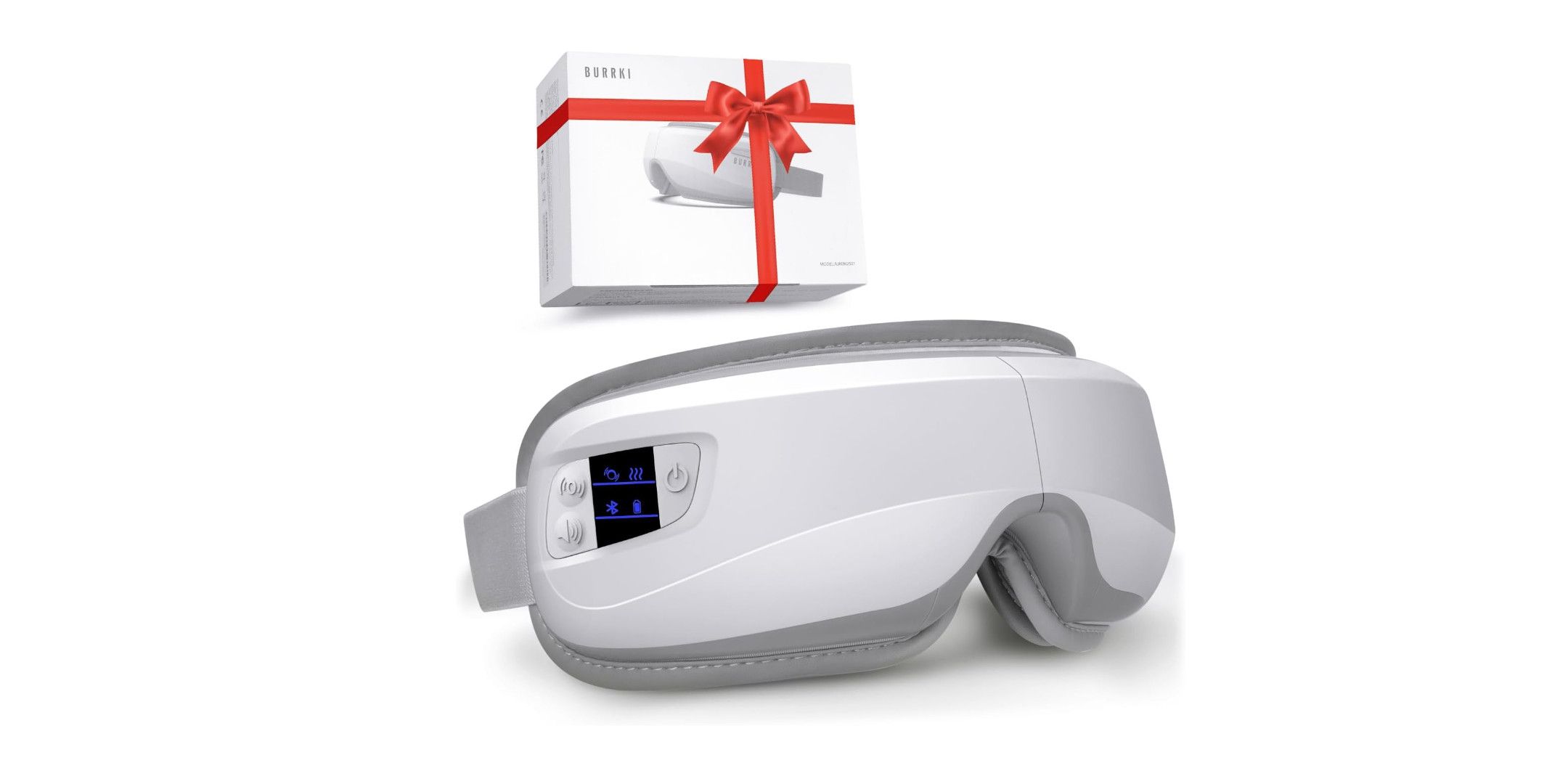 Burrki Massaging Eye Mask With Bluetooth Music and Heat-1