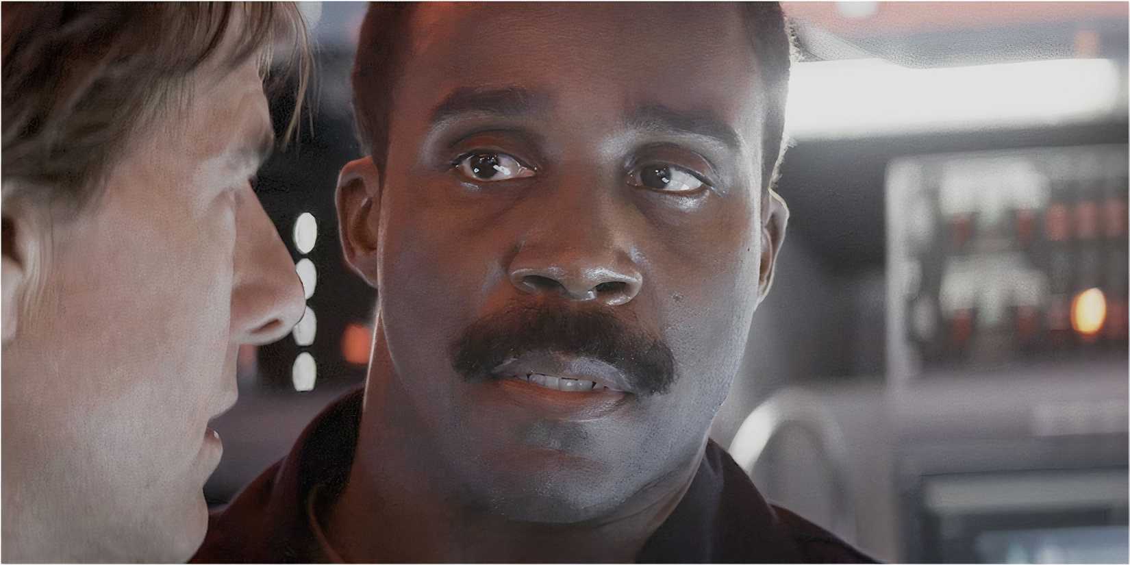 Captain Bledsoe talking to Ethan in Mission Impossible The Final Reckoning