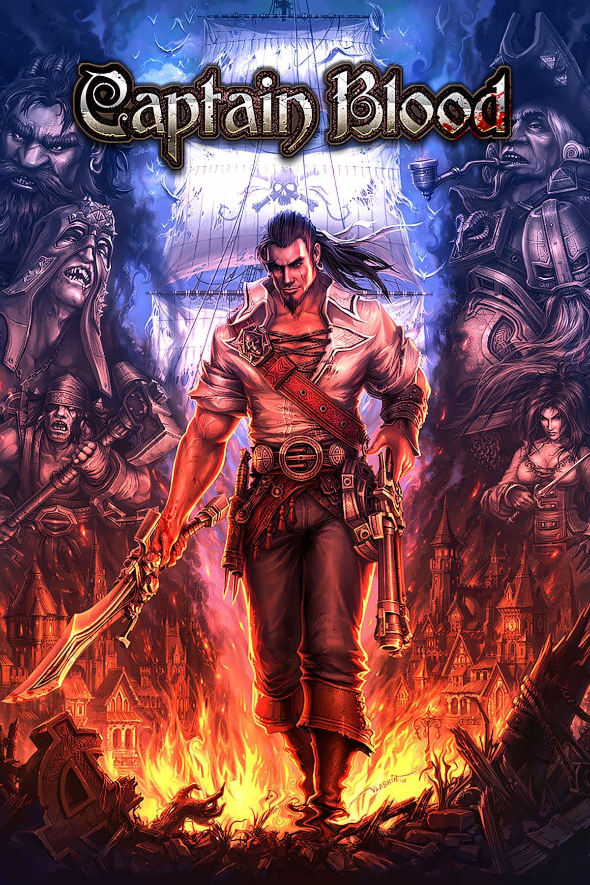 Captain Blood Tag Page Cover Art