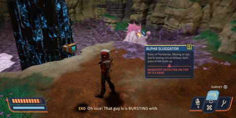 Capturing Alpha Sluggator Revenge of the Savage Planet