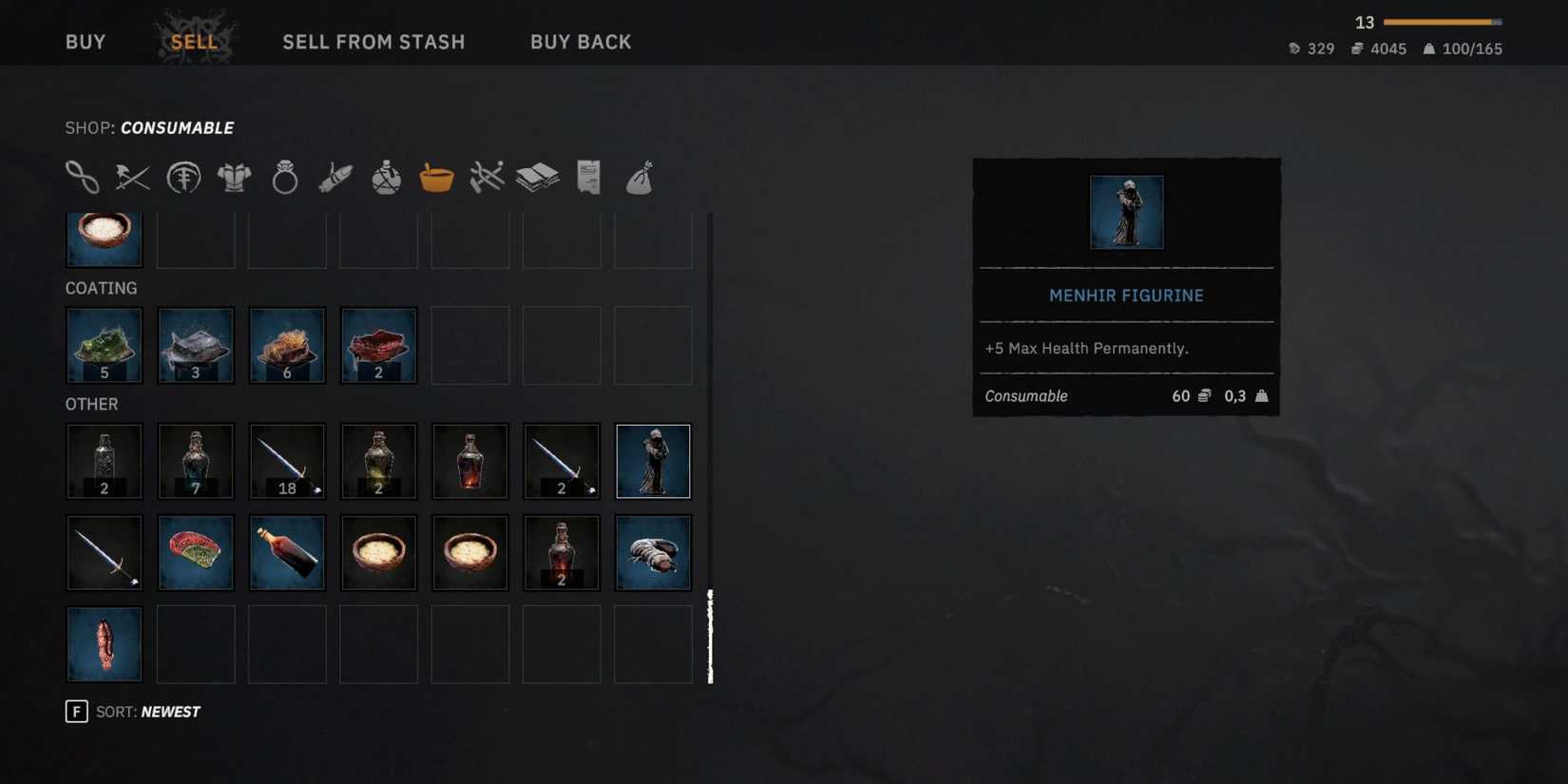 Caradoc's Artifact Tainted Grail Fall of Avalon Permanently increases Health by 5