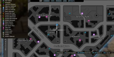 Carlito 1 - The Precinct Artifacts