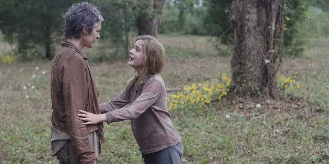 Carol Killing Lizzie TWD