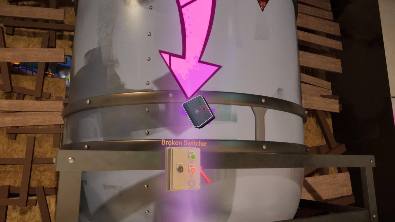 Cash Cleaner Simulator Broken Switch