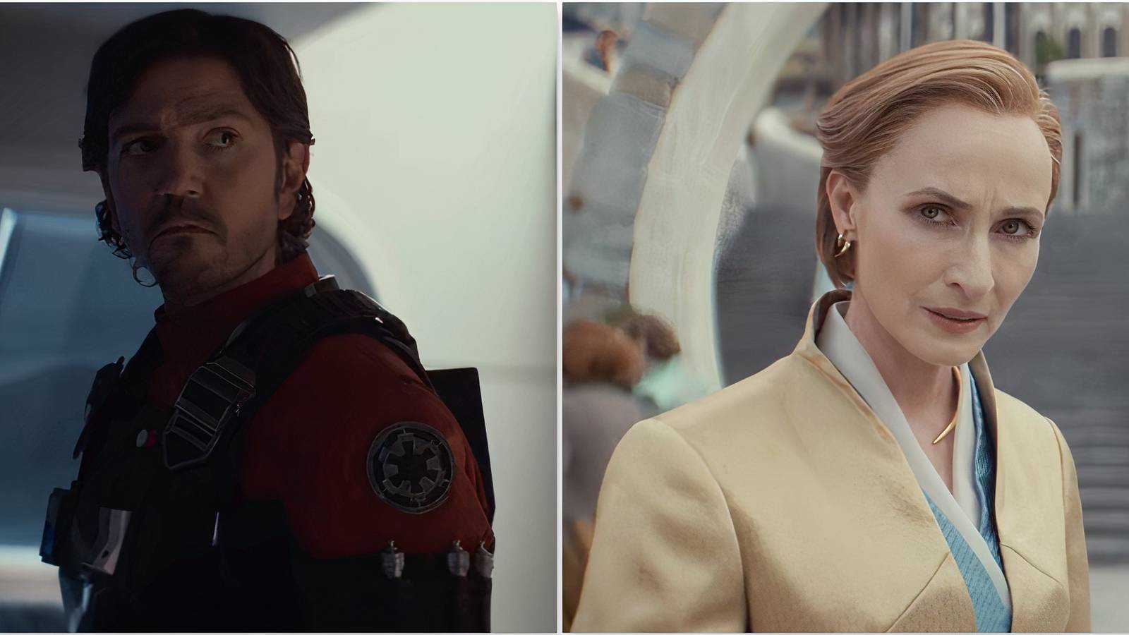 Cassian and Mon in Andor