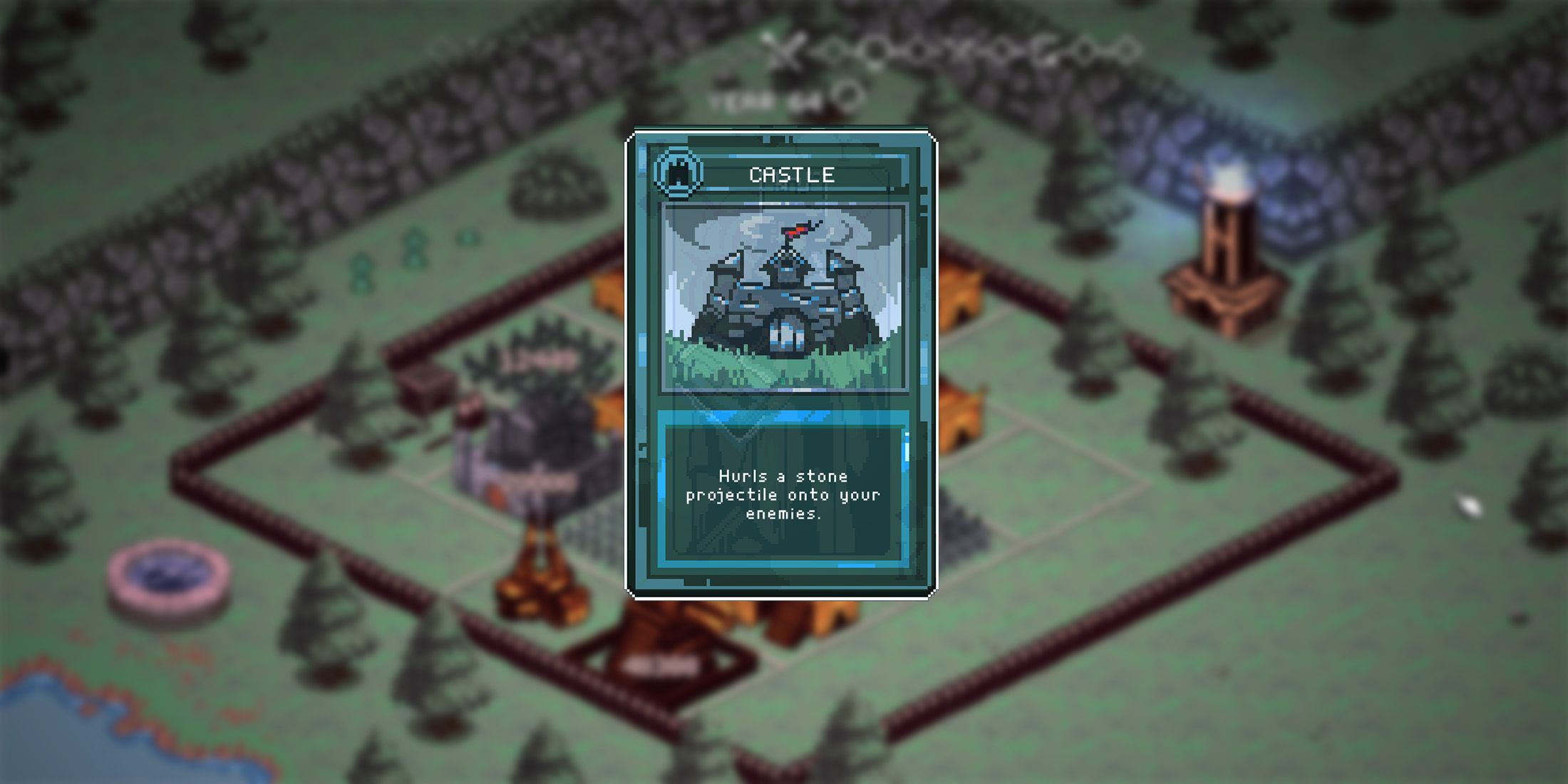 Castle cards in nine kings