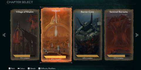 Chapter 2 Select Screen Doom the Dark Ages