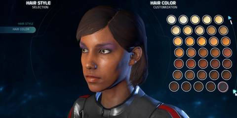 Character creation in Mass Effect Andromeda