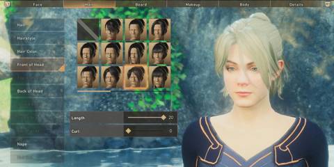 Character creation in Wild Hearts
