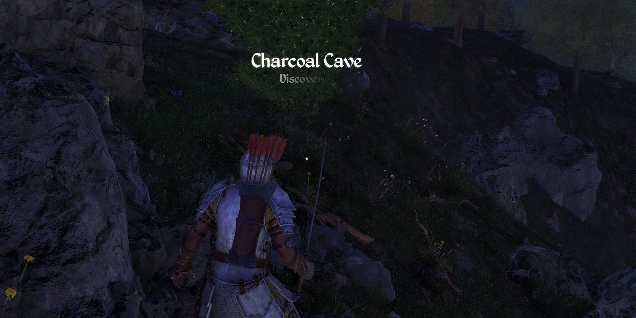Olvido de la cueva de carbón