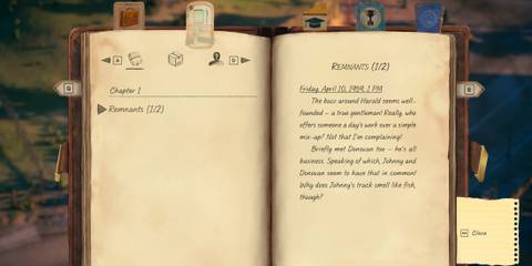 Checking Diary in Deliver At All Costs