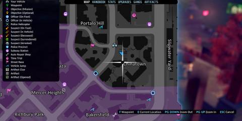 Chinatown 1 - The Precinct Artifacts